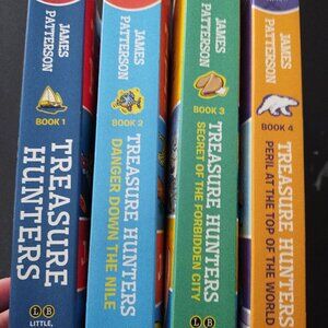 Treasure Hunters Boxed Set Books 1-4 by James Patterson